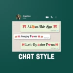 Logo of Chat Style for whatsapp Fonts android Application 