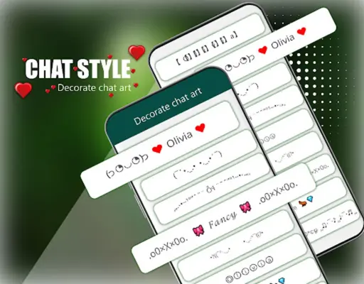 Chat Style for whatsapp Fonts android App screenshot 1