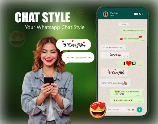 Chat Style for whatsapp Fonts android App screenshot 7